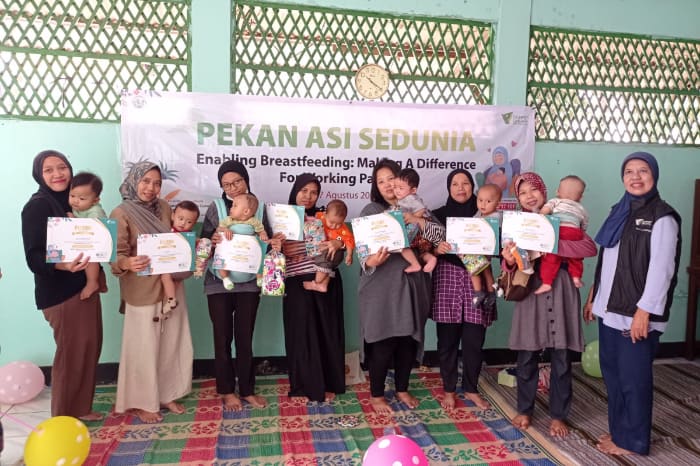 pekan asi dunia bersama lkc dompet dhuafa 2 dompet dhuafa LKC Dompet Dhuafa Gelar Edukasi dan Apresiasi untuk Busui