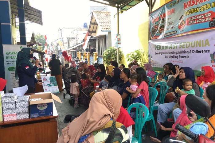 pekan asi dunia bersama lkc dompet dhuafa 4 dompet dhuafa LKC Dompet Dhuafa Gelar Edukasi dan Apresiasi untuk Busui