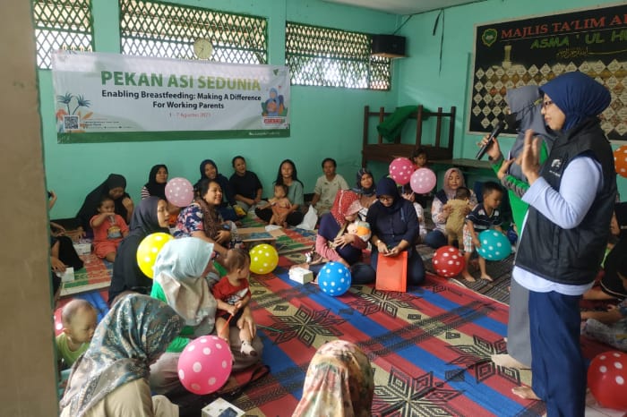 pekan asi dunia bersama lkc dompet dhuafa 5 dompet dhuafa LKC Dompet Dhuafa Gelar Edukasi dan Apresiasi untuk Busui