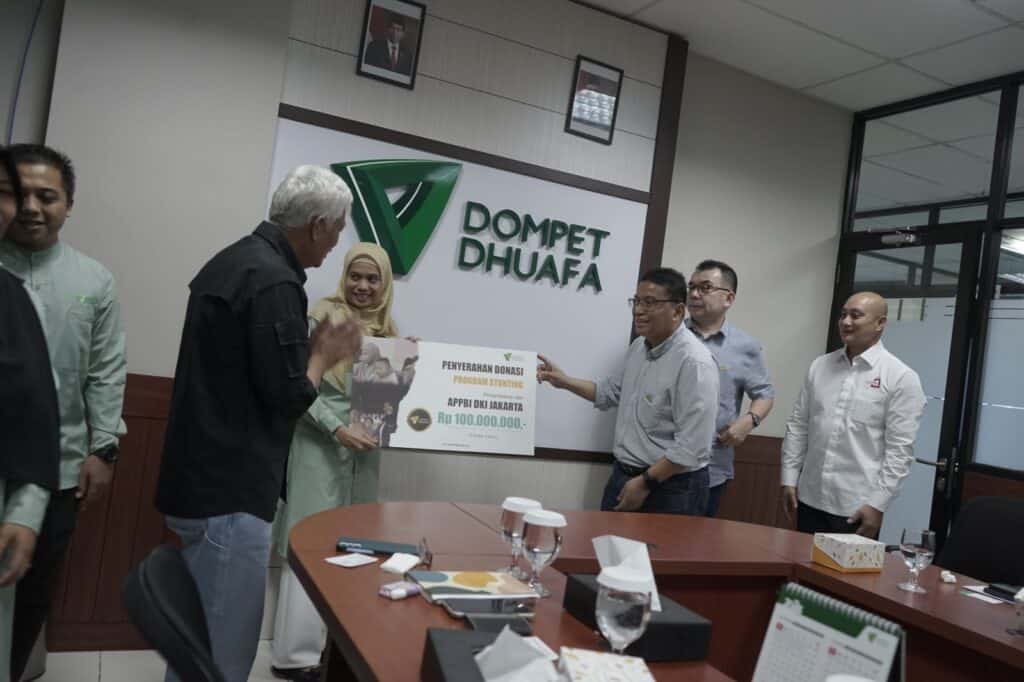 APPBI DKI Jakarta Salurkan Donasi ke Dompet Dhuafa