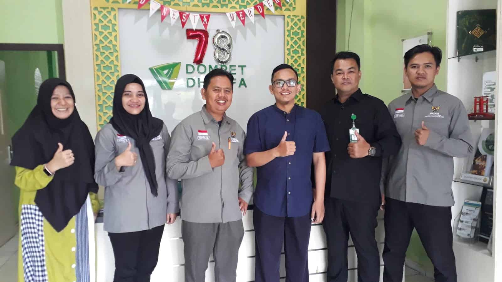 baznas apresiasi dompet dhuafa sumsel 8 dompet dhuafa Perpanjangan izin LAZ Dompet Dhuafa Sumsel oleh BAZNAS