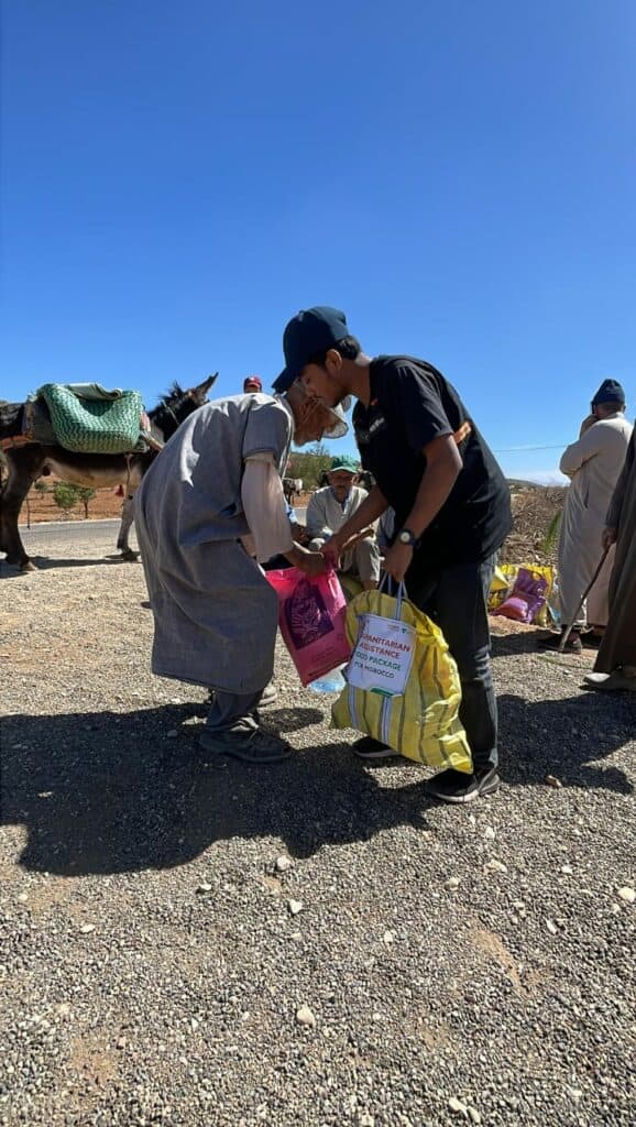 Dompet Dhuafa salurkan paket pangan untuk bantu para penyintas Gempa Maroko