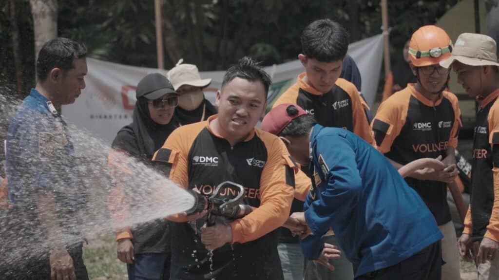 Dompet Dhuafa Kaltim dan DMC Latih Relawan Penanggulangan Bencana Karhutla
