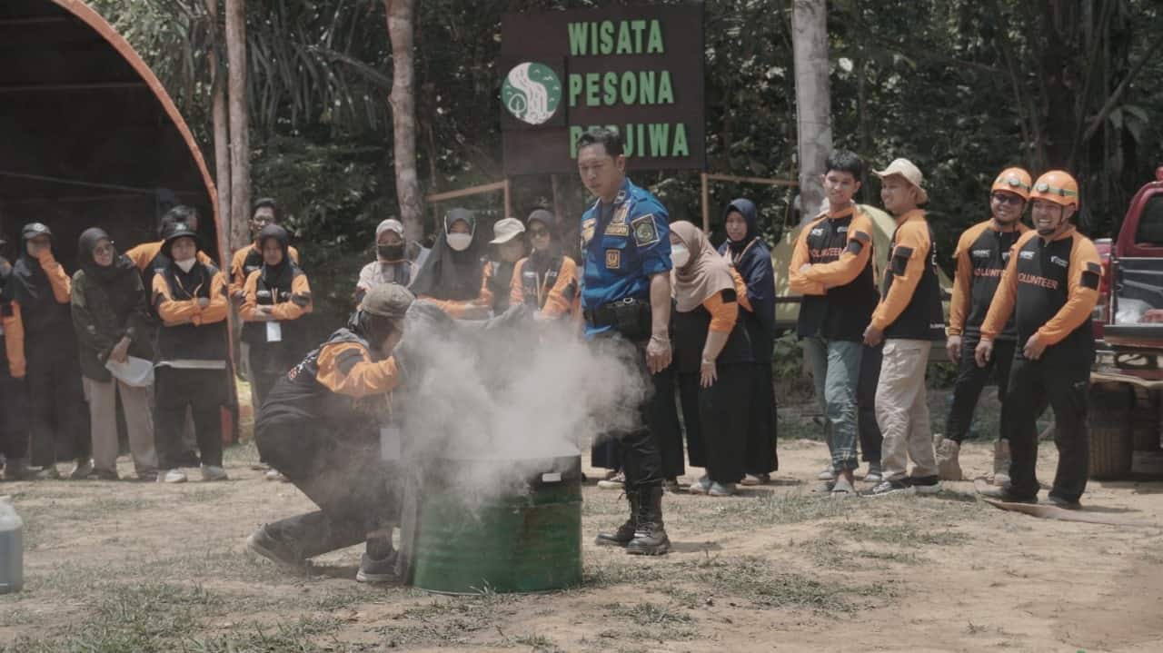 dompet dhuafa kaltim dan dmc latih relawan penanggulangan bencana karhutla 6 dompet dhuafa Dompet Dhuafa Kaltim dan DMC Latih Relawan Penanggulangan Bencana Karhutla