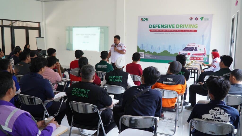 LKC Dompet Dhuafa Gelar Pelatihan Defensive Driving