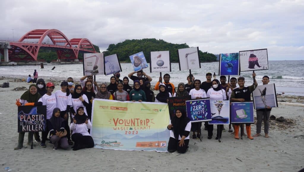 Voluntrip Waste Summit Papua