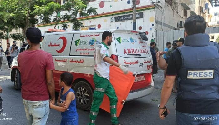 Ambulance Dompet Dhuafa di Palestina