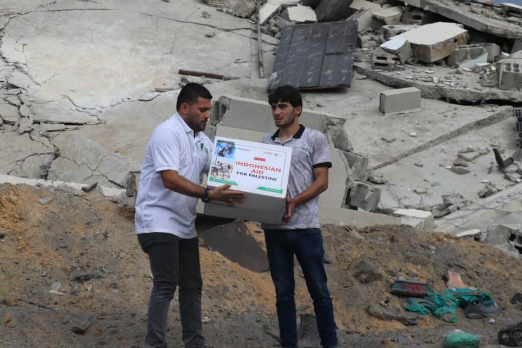 Bantuan darurat Dompet Dhuafa untuk penyintas konflik di Palestina