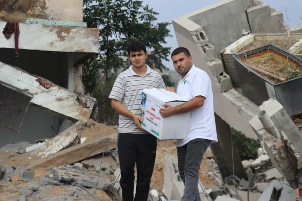 Bantuan darurat Dompet Dhuafa untuk penyintas konflik di Palestina