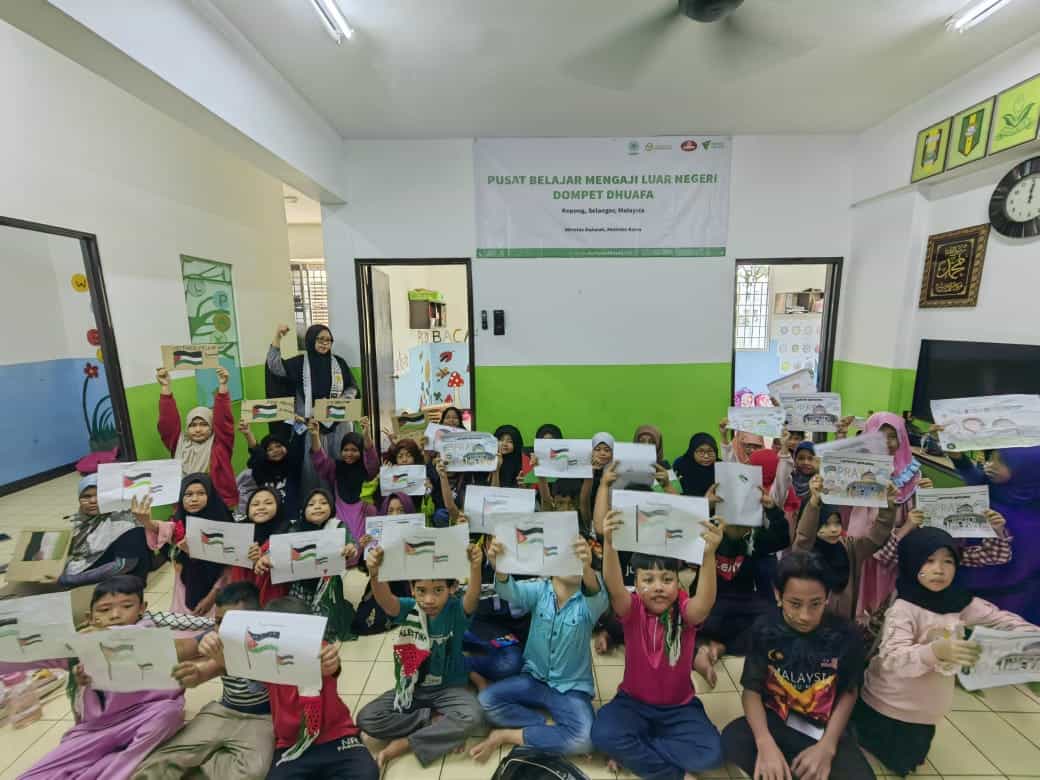PBM Dompet Dhuafa Malaysia Turut Gelar Aksi Bela Palestina