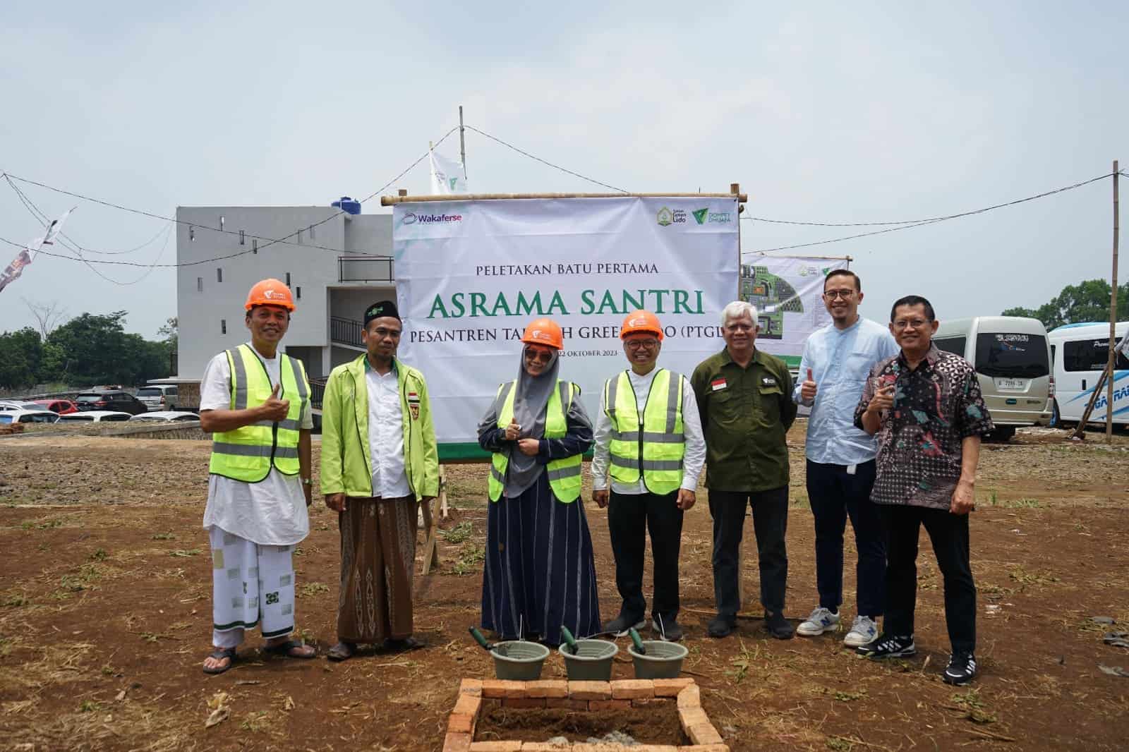 PTGL Dompet Dhuafa Lanjutkan Pembangunan Gedung Asrama bagi Santri
