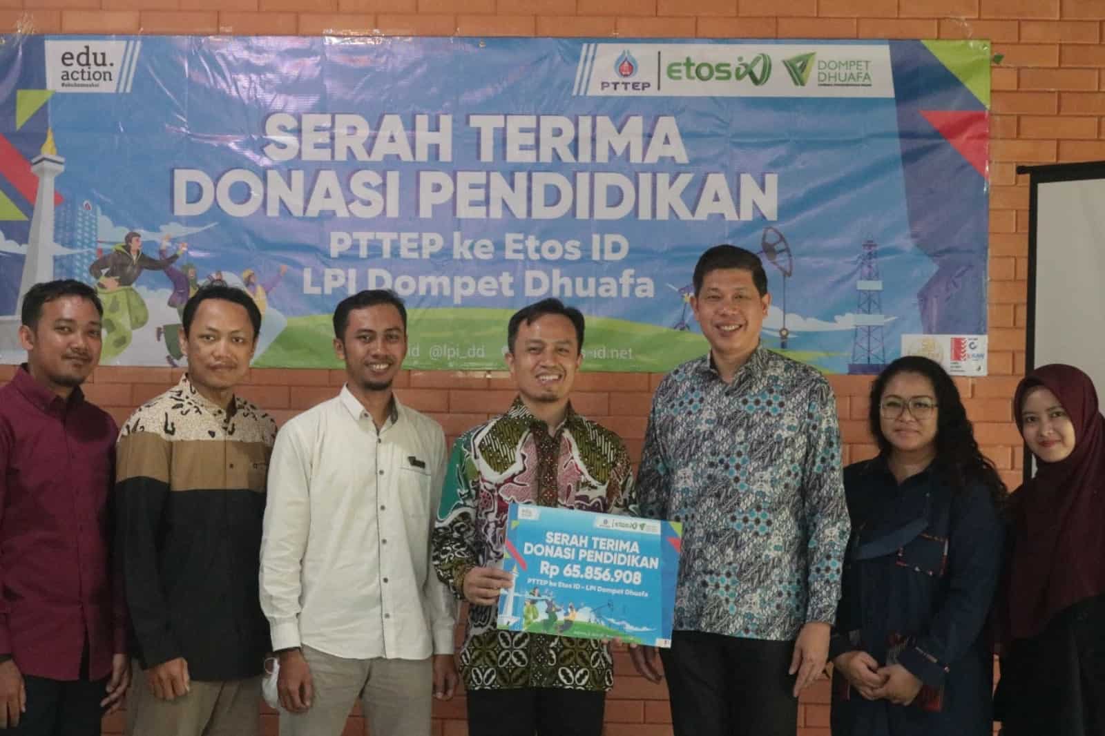PTTEP Beri Dukungan Dana untuk Program Etos ID