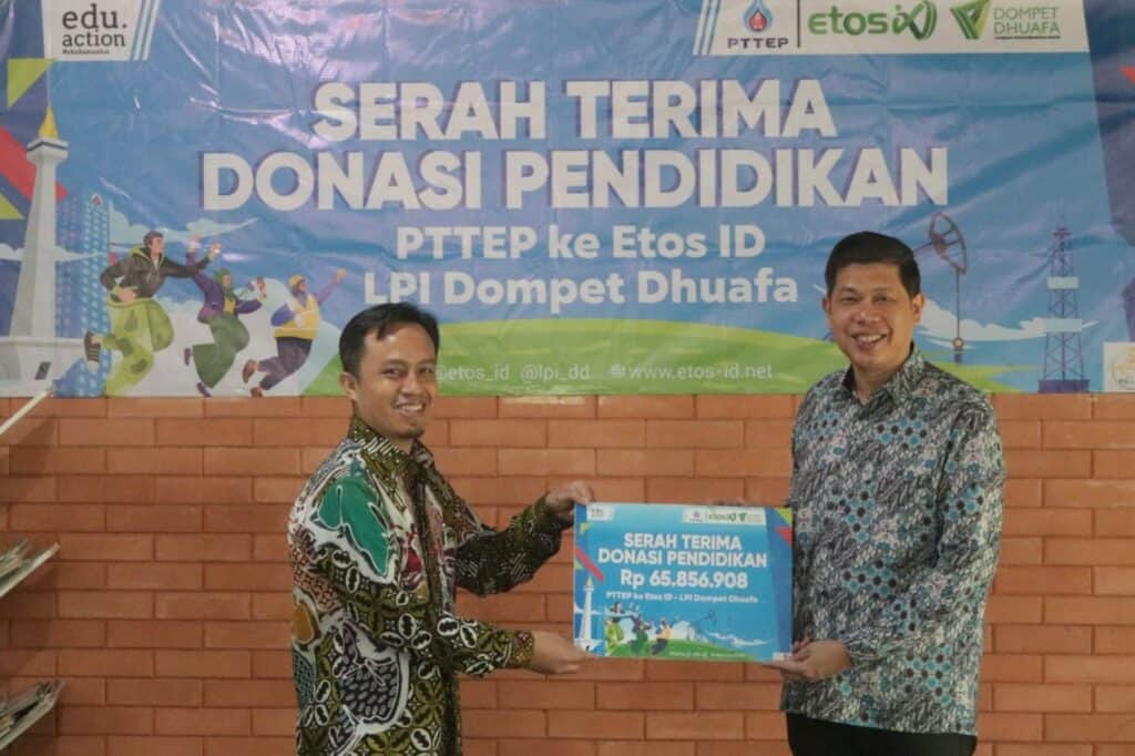 PTTEP Beri Dukungan Dana untuk Program Etos ID