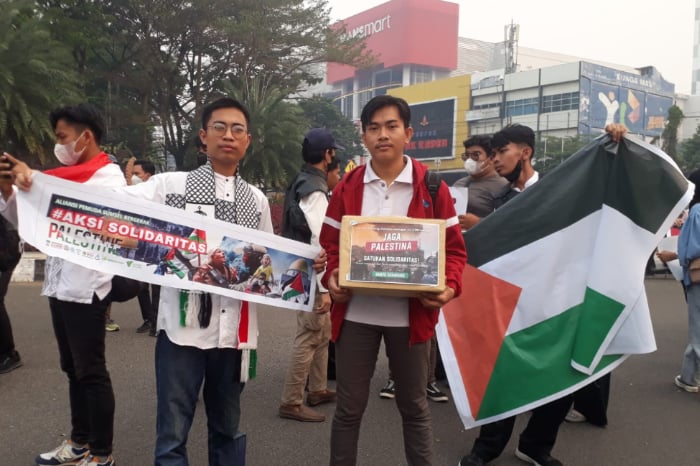 Pemuda Sumsel Gelar Aksi Solidaritas untuk Palestina