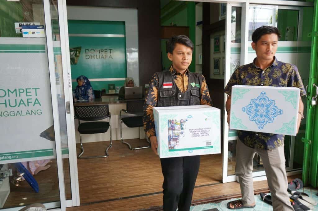 penyaluran fidyah melalui kanal digital dompet dhuafa2min dompet dhuafa Dompet Dhuafa salurkan Fidyah yang terkumpul dari Kanal Digital