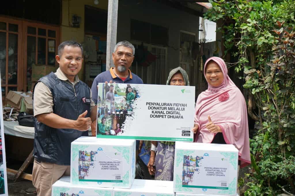 penyaluran fidyah melalui kanal digital dompet dhuafa5min dompet dhuafa Dompet Dhuafa salurkan Fidyah yang terkumpul dari Kanal Digital