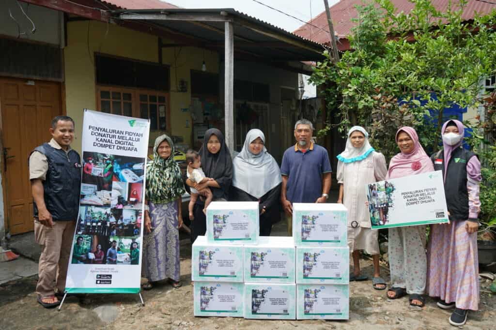 penyaluran fidyah melalui kanal digital dompet dhuafa7min dompet dhuafa Dompet Dhuafa salurkan Fidyah yang terkumpul dari Kanal Digital