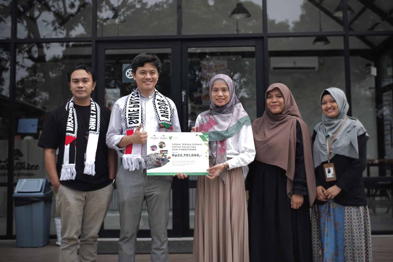 foresthree coffee bantu palestina 1 dompet dhuafa Foresthree Coffee Bantu palestina