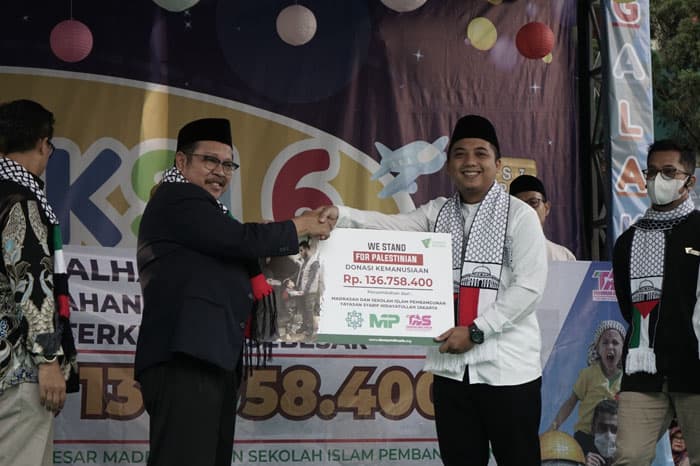 Madrasah Pembangunan UIN Jakarta Peduli Palestina