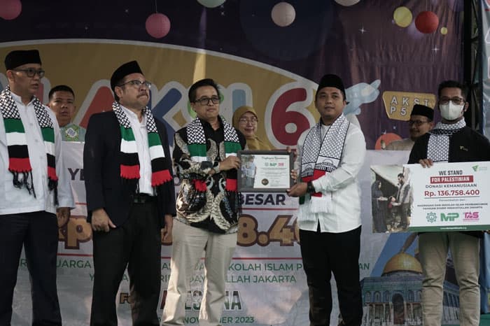 Madrasah Pembangunan UIN Jakarta Peduli Palestina