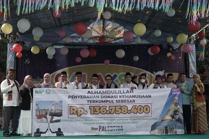 Madrasah Pembangunan UIN Jakarta Peduli Palestina