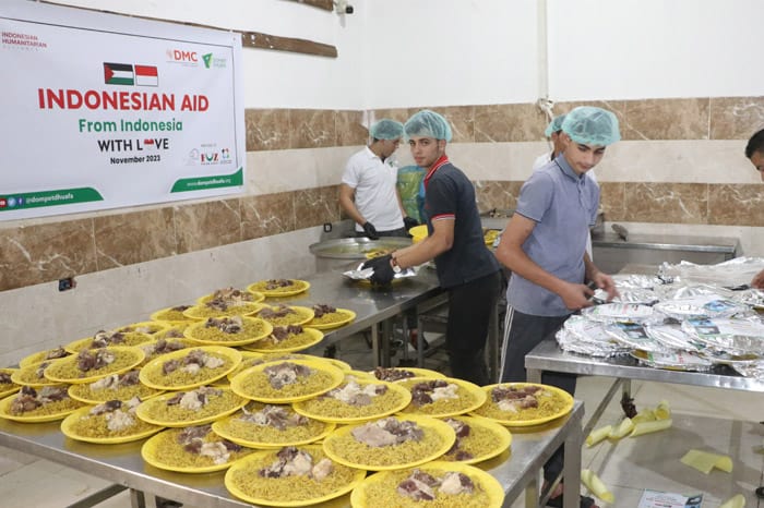 bantuan pangan untuk Palestina