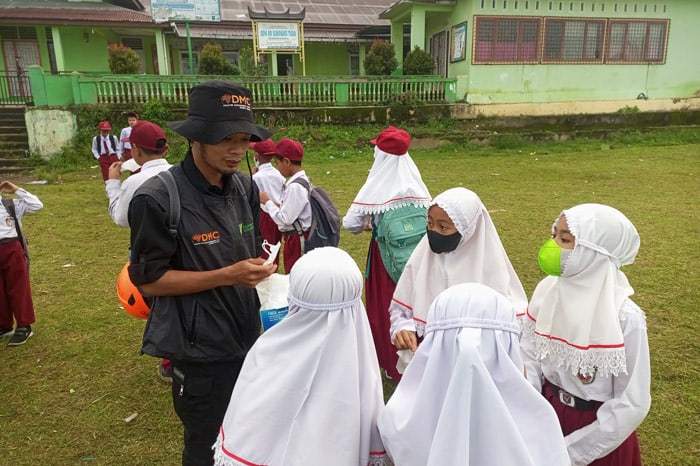DMC Dompet Dhuafa dalam peristiwa erupsi Gunung Marapi