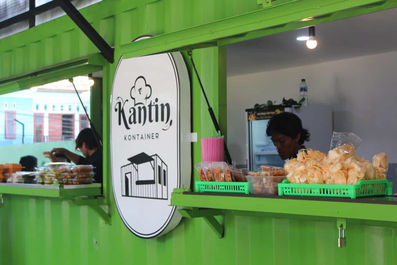 kantin kontainer hadir di febi iain kudus 3 dompet dhuafa Program Kantin Kontainer di FEBI IAIN Kudus.