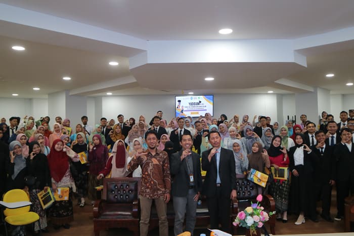 Program LINE Forum di YUDISIUM ke-XVII di Fakultas Ekonomi Bisnis (FEB) Islam UIN Sultan Maulana Hasanuddin