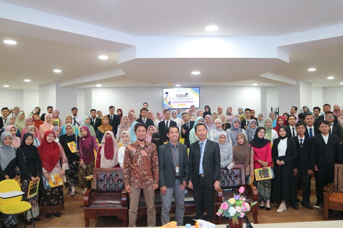 Program LINE Forum di YUDISIUM ke-XVII di Fakultas Ekonomi Bisnis (FEB) Islam UIN Sultan Maulana Hasanuddin