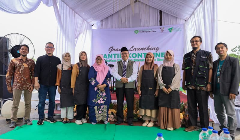 launching kantin kontainer2 dompet dhuafa Grand Launching Kantin Kontainer UIN Sultan Maulana Hasanuddin