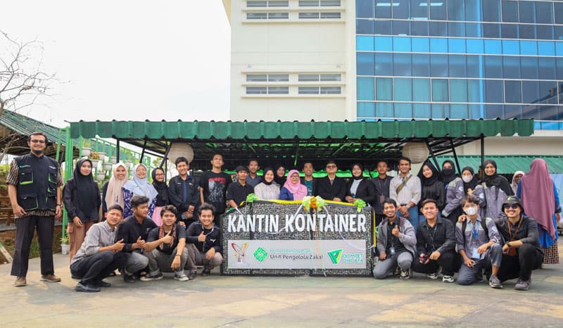 launching kantin kontainer4 dompet dhuafa Grand Launching Kantin Kontainer UIN Sultan Maulana Hasanuddin
