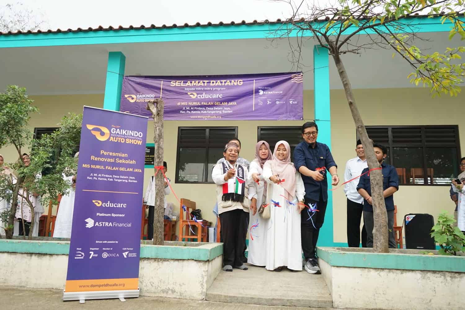 launching mis nurul falah gelam jaya 1 dompet dhuafa Launching MIS Nurul Falah Gelam Jaya