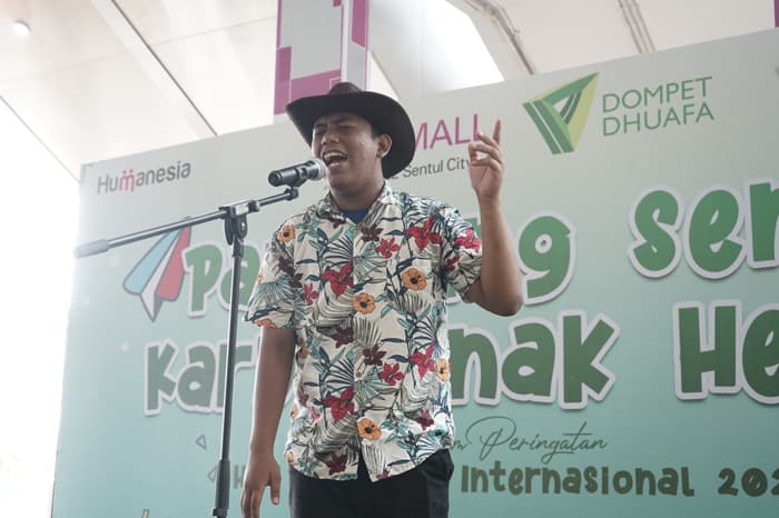 panggung seni karya anak hebat2 dompet dhuafa Hari Disabilitas Internasional, LPM gelar Panggung Seni dan Karya Anak Hebat
