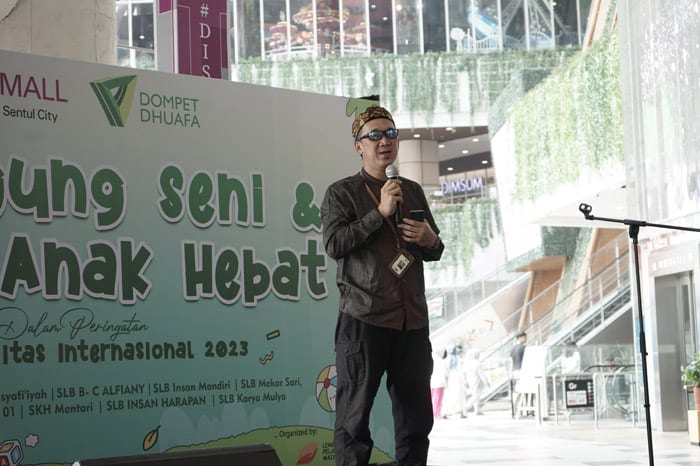 panggung seni karya anak hebat3 dompet dhuafa Hari Disabilitas Internasional, LPM gelar Panggung Seni dan Karya Anak Hebat