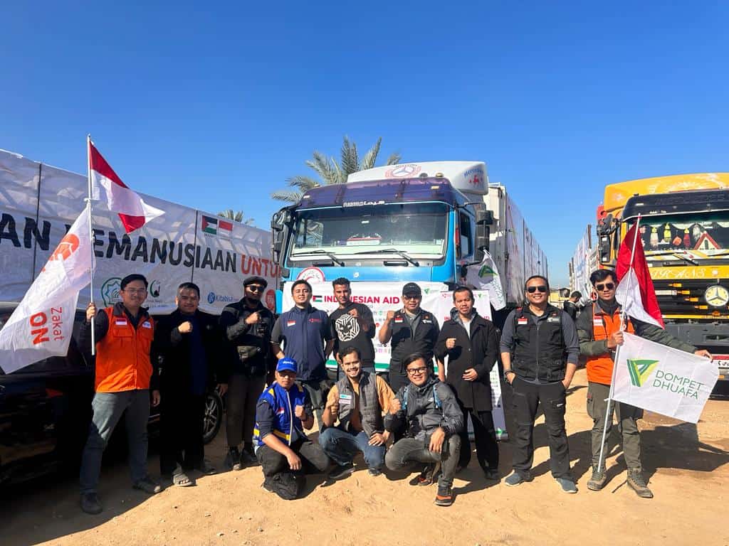 tim dompet dhuafa di mesir 1 dompet dhuafa Bantuan kemanusiaan Dompet Dhuafa gelombang kedua
