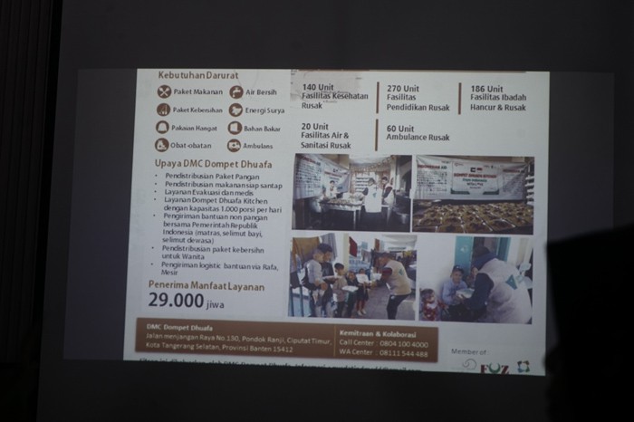 Unit ISPO Telkom Indonesia beri bantuan untuk Palestina