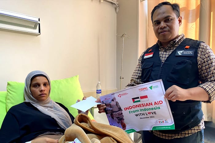 bantuan kemanusiaan dompet dhuafa untuk penyintas palestina