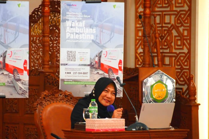 kajian wakaf bersama ustazah aisyah dahlan2 dompet dhuafa Kajian Wakaf bersama Ustazah Aisyah Dahlan