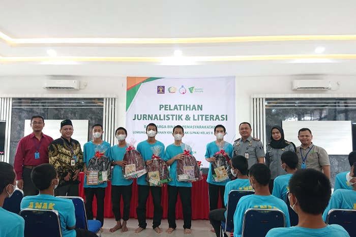 pelatihan jurnalistik literasi4 dompet dhuafa pelatihan jurnalistik untuk warga binaan anak-anak