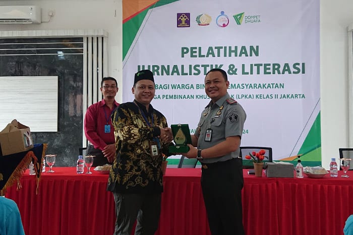 pelatihan jurnalistik literasi5 dompet dhuafa pelatihan jurnalistik untuk warga binaan anak-anak
