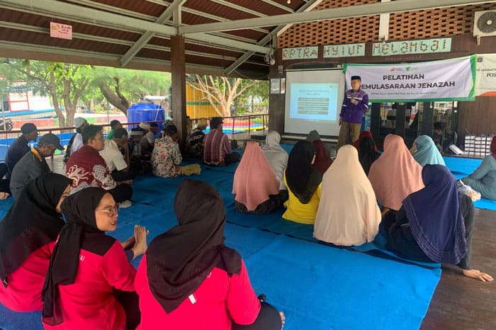 pelatihan pemulasaraan jenazah1 dompet dhuafa Pelatihan Pemulasaraan Jenazah di Pulau Kelapa