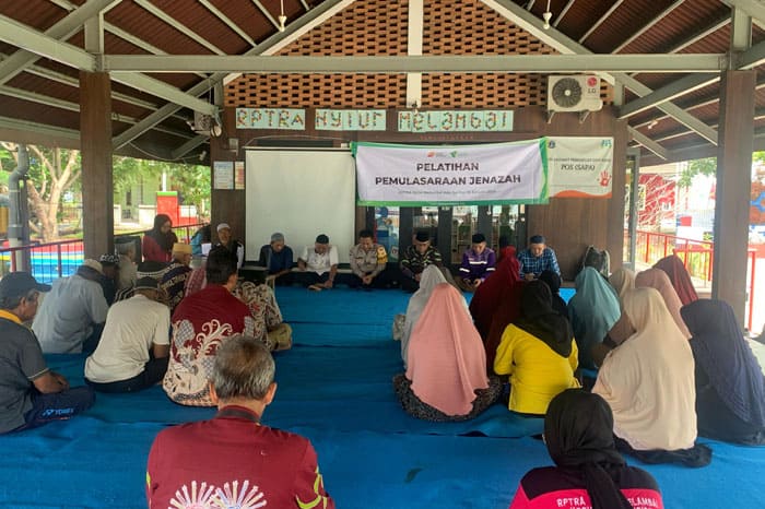 pelatihan pemulasaraan jenazah9 dompet dhuafa Pelatihan Pemulasaraan Jenazah di Pulau Kelapa