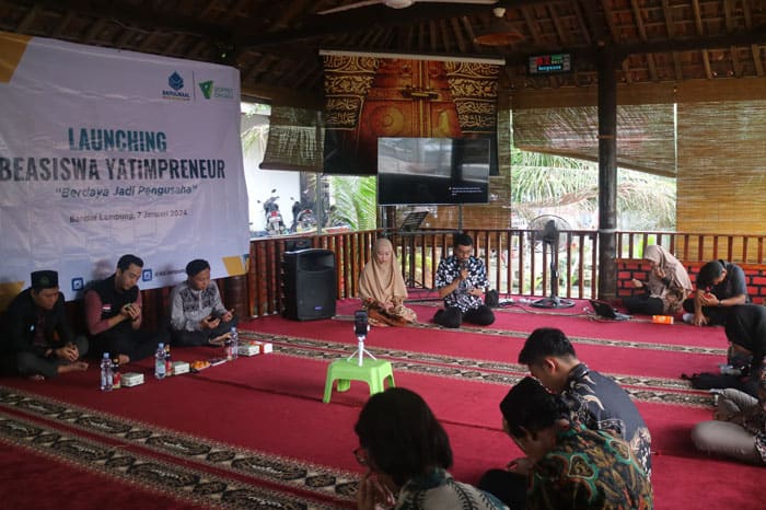 peluncuran yatimpreneur lampung2 dompet dhuafa Program Yatimpreneur