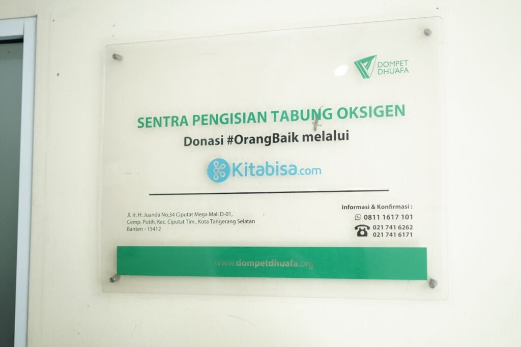 sentra pengisian tabung oksigen dompet dhuafa 1 dompet dhuafa Sentra Pengisian Tabung Oksigen Dompet Dhuafa