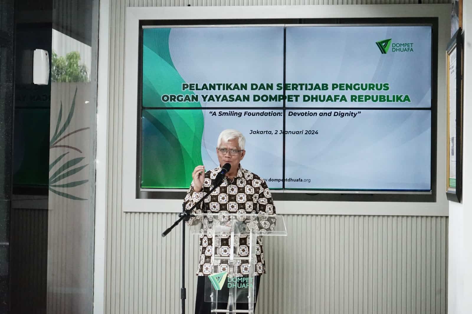 Susunan Pengurus Baru Dompet Dhuafa