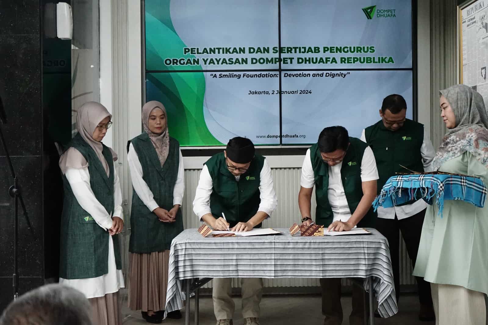 Susunan Pengurus Baru Dompet Dhuafa
