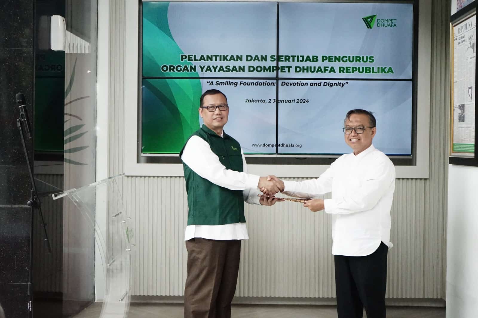 Susunan Pengurus Baru Dompet Dhuafa