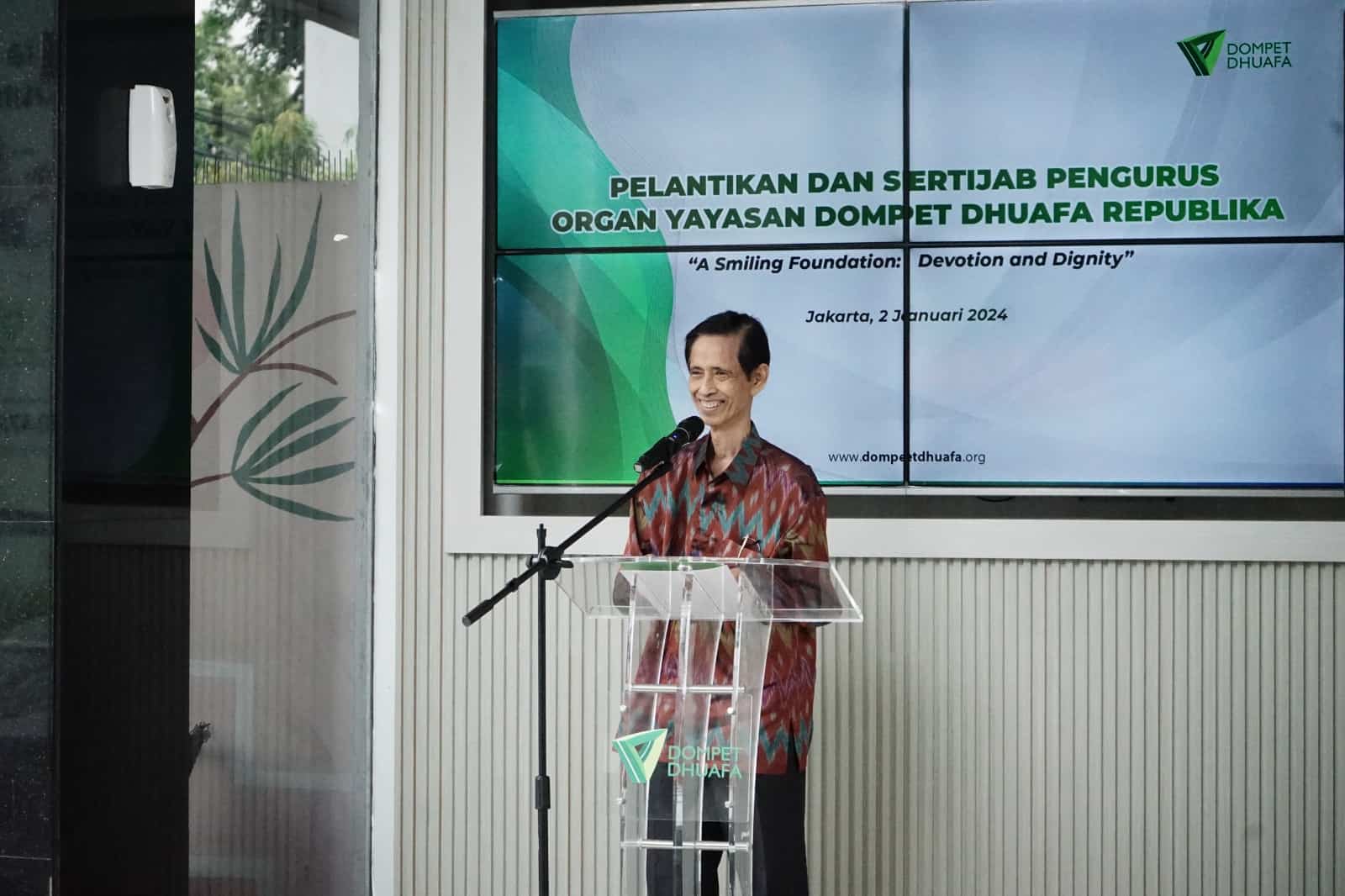Susunan Pengurus Baru Dompet Dhuafa