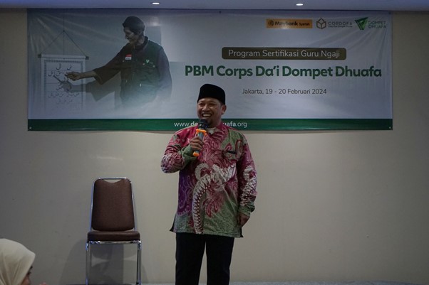Pelatihan peningkatan kapasitas dan sertifikasi guru ngaji